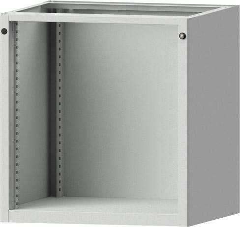 Unterbauschrank Leergeh. B760xT700xH800mm für Schublade B600xT600mmRAL 7035