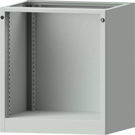 Unterbauschrank Leergeh. B760xT700xH850mm für Schublade B600xT600mmRAL 7035