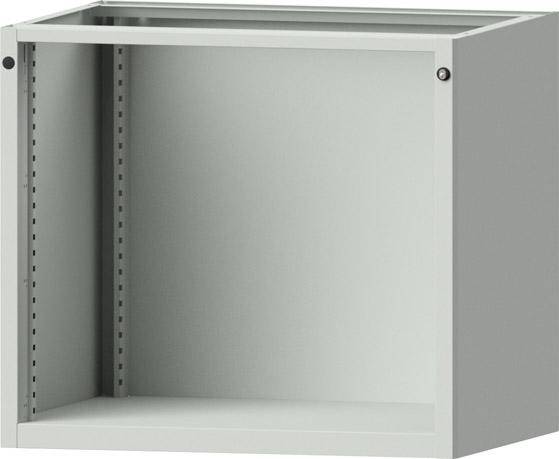 Unterbauschrank Leergeh. B910xT615xH800mm für Schublade B750xT600mmRAL 7035