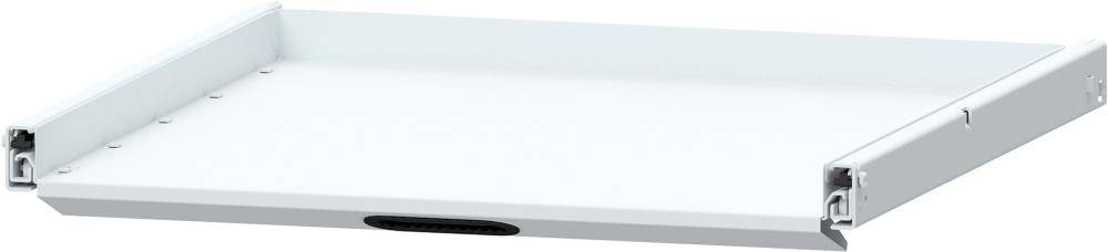 Auszugboden B600xT603mm RAL 7035 Traglast 100 kg