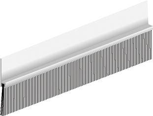 Türbodendichtung IBS 80 z. schrauben Alu silber, H79 x L3000, BH39 - Artikel: 8711286126231
