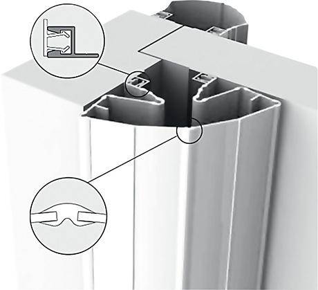 Finprotect Plus 90120 z. schrauben KF bronze, L 1930mm - Artikel: 8711286338610