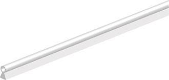 Schwalbenschwanz 103-3mm einfr. Silikon weiß, Durchm. 10, L100mtr - Artikel: 8711286602056