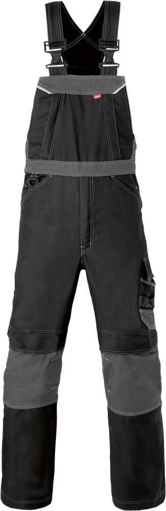 Latzhose Attitude, Gr.56, schwarz/kohlengrau - Artikel: 8718649806151