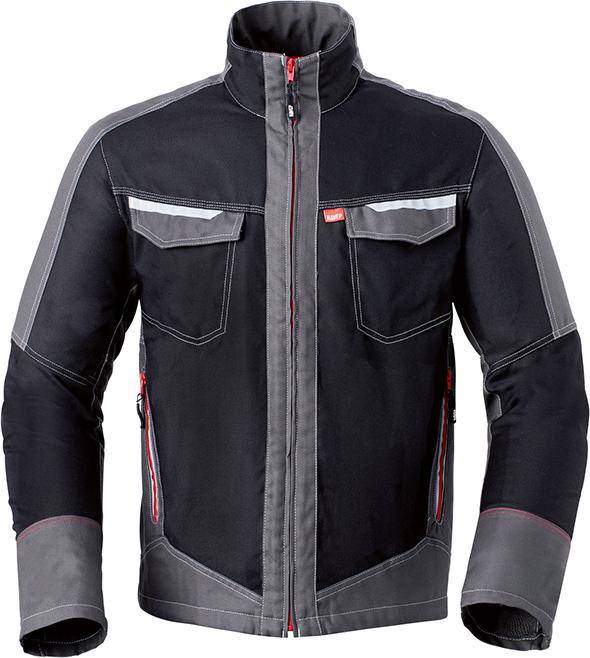 Langjacke Attitude, Gr.L, schwarz/kohlengrau - Artikel: 8718649910094