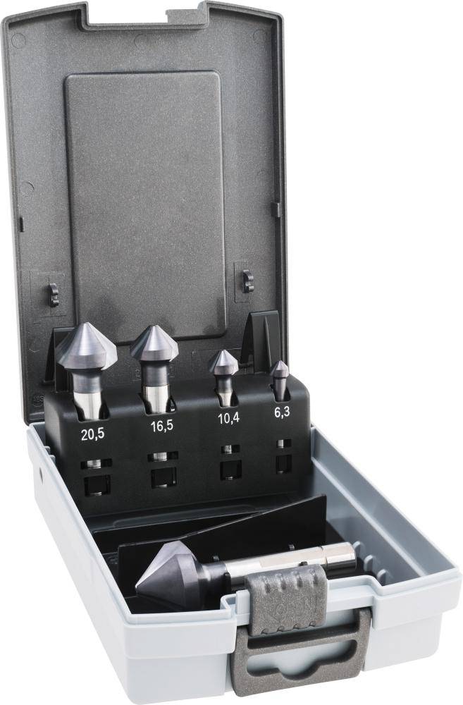 Kegels.-Satz ugt 3-Flä. HSS-E 6,30-25 90G ALUNIT - Artikel: 9002741215355