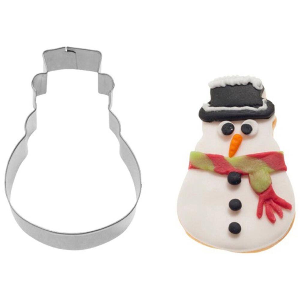 WESTMARK Ausstechform Schneemann 6 cm aus Edelstahl