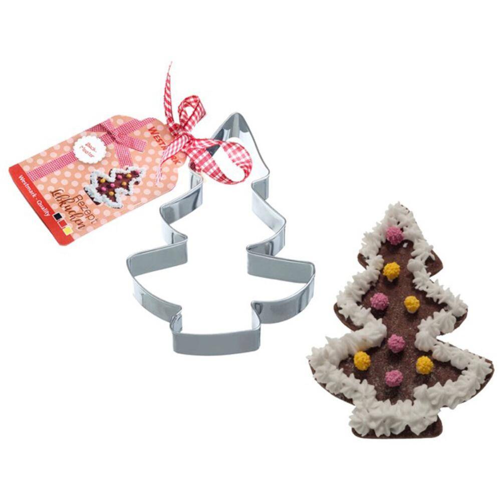 WESTMARK Lebkuchen-Ausstechform Tannenbaum 12 cm aus Edelstahl