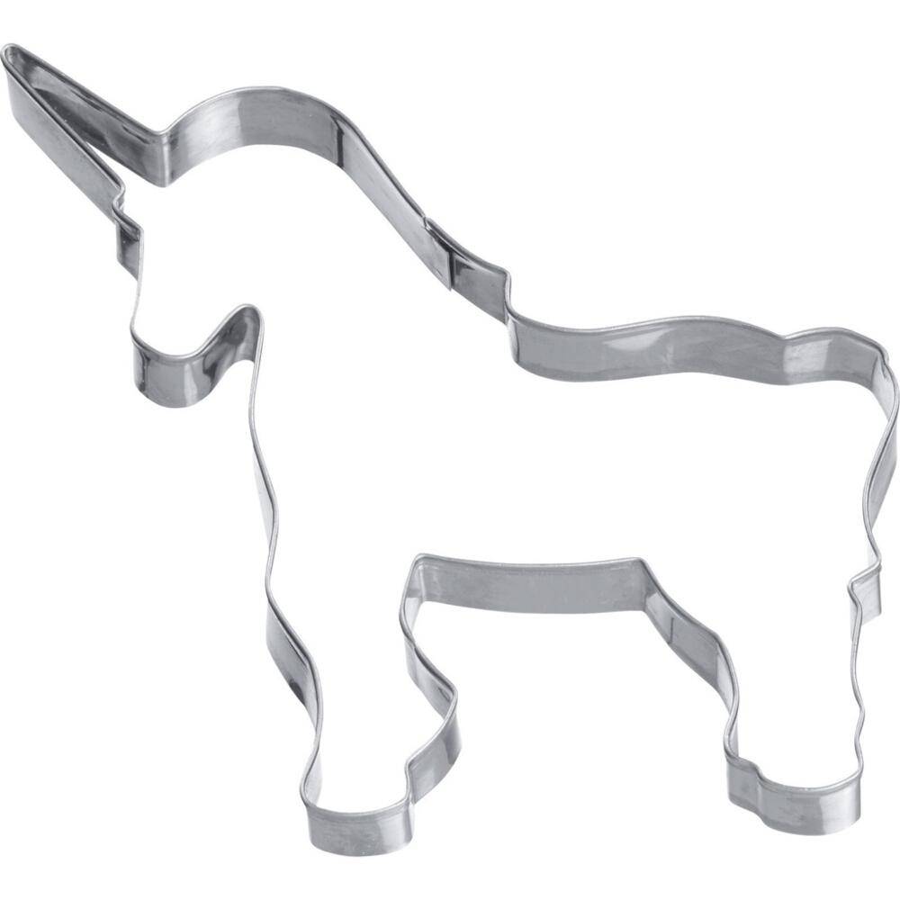 WESTMARK Ausstechform Einhorn stehend 9,5 cm aus Edelstahl