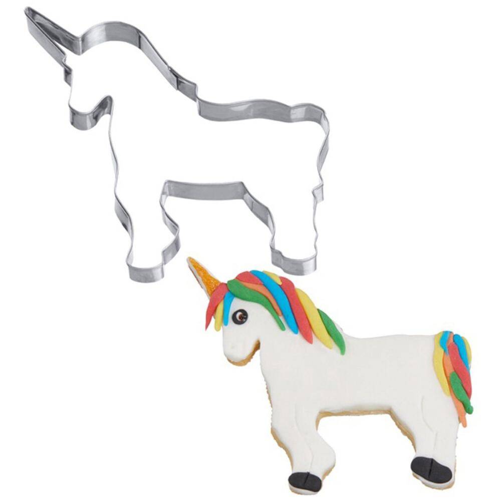 WESTMARK Ausstechform Einhorn stehend 9,5 cm aus Edelstahl