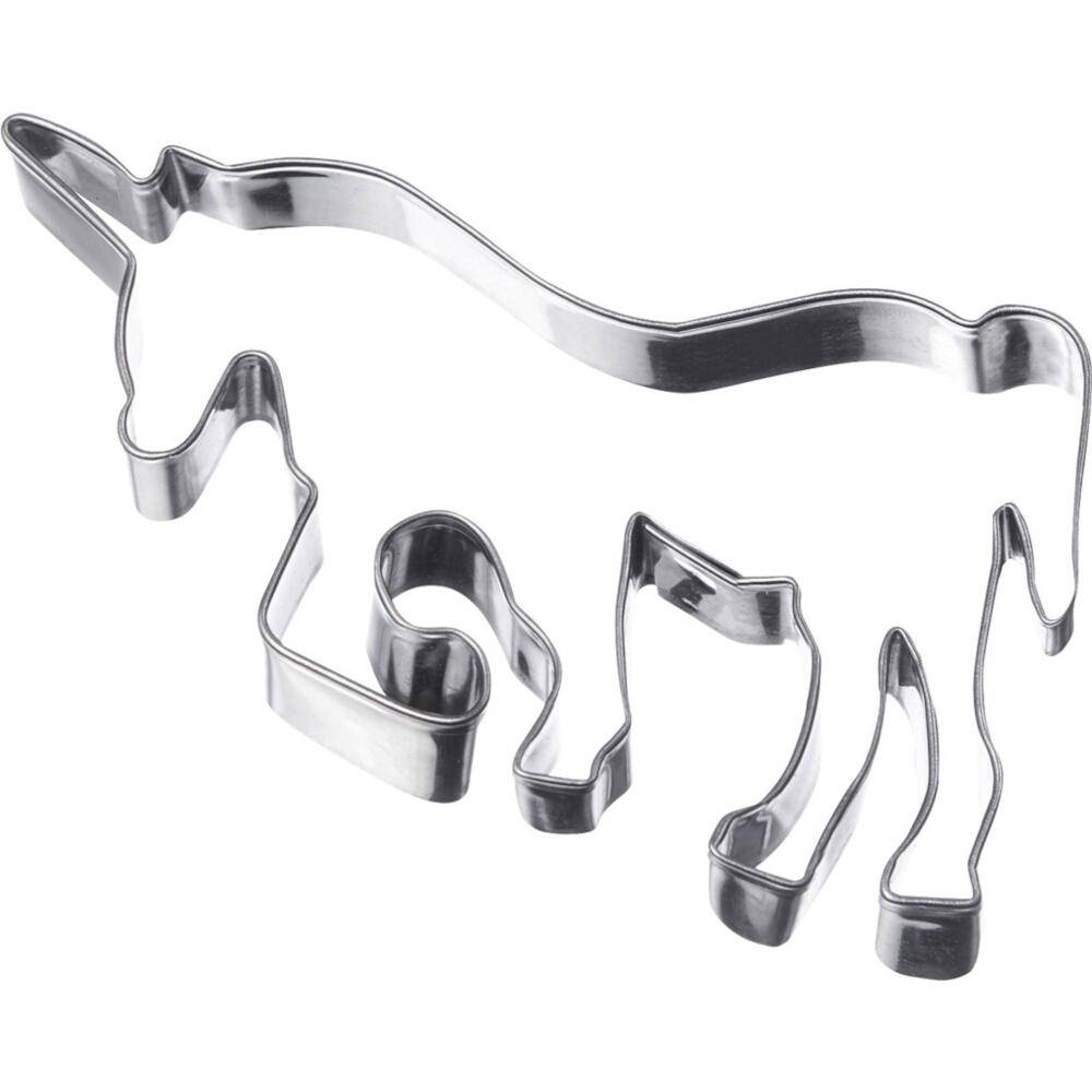 WESTMARK Ausstechform Einhorn laufend 9,5 cm aus Edelstahl