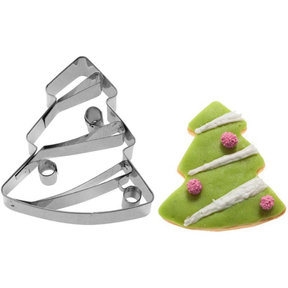 WESTMARK Ausstechform Tannenbaum 2D 7 cm aus Edelstahl