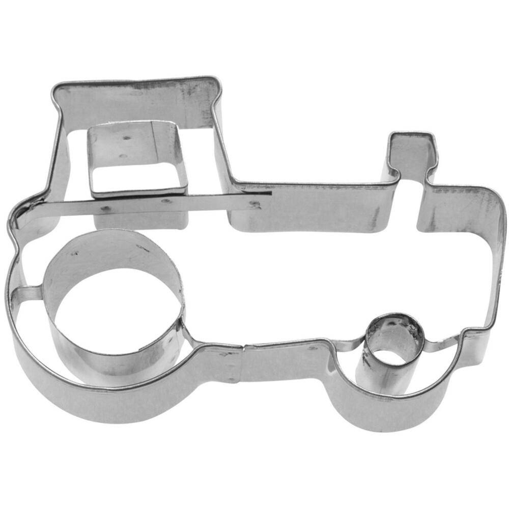 WESTMARK Ausstechform Traktor 2D 6 cm aus Edelstahl