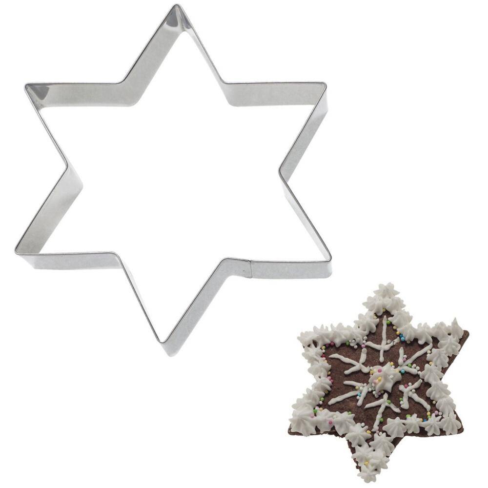 WESTMARK Lebkuchen-Ausstechform Stern 12 cm aus Edelstahl