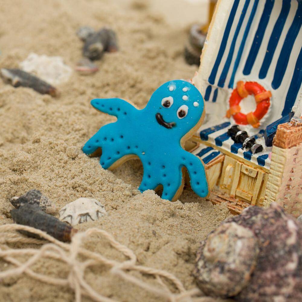 WESTMARK Ausstechform Krake 6,5 cm aus Edelstahl