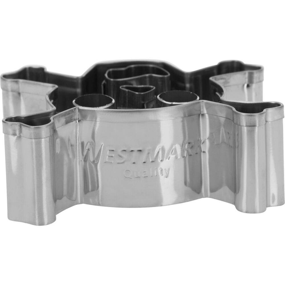 WESTMARK Ausstechform Totenkopf 2D 7 cm aus Edelstahl