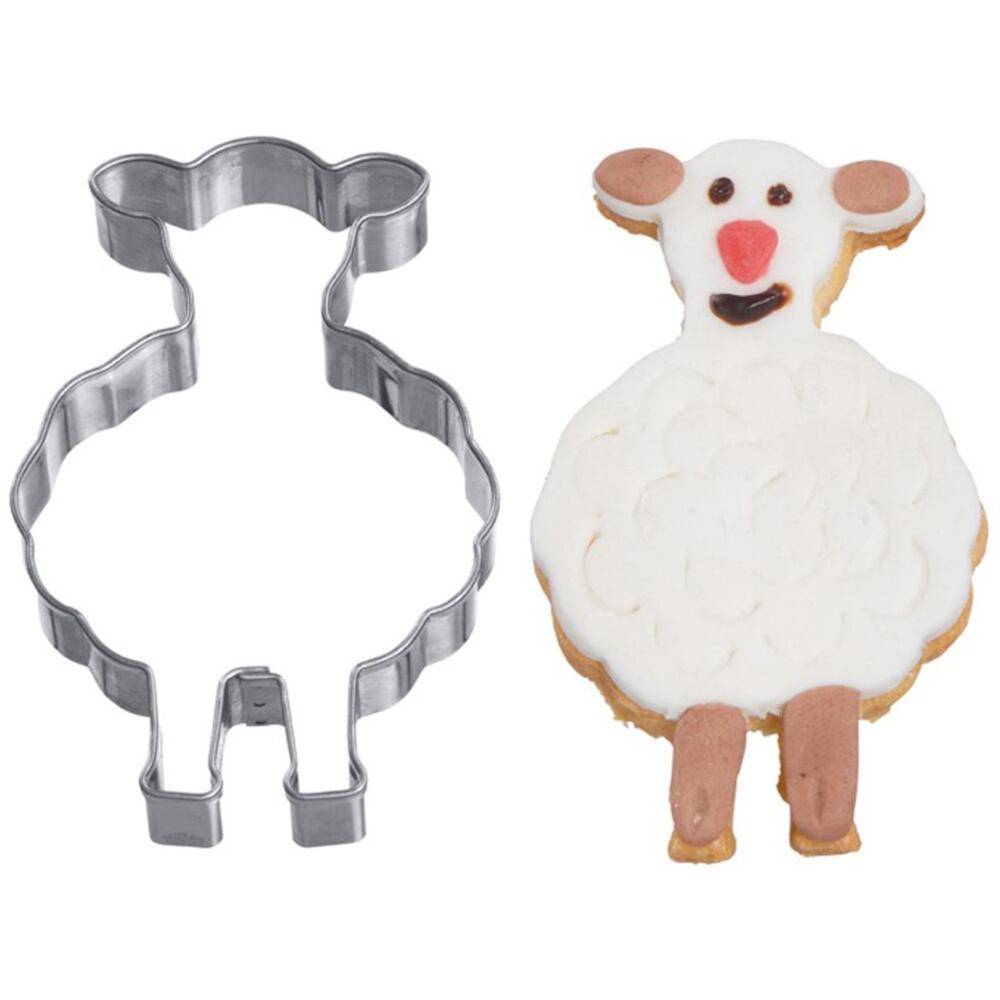 WESTMARK Ausstechform Schäfchen Ferdinand 6,5 cm aus Edelstahl