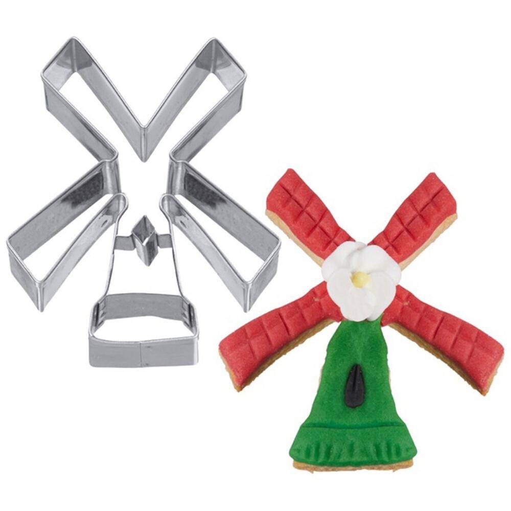 WESTMARK Ausstechform Windmühle 7,5 cm aus Edelstahl