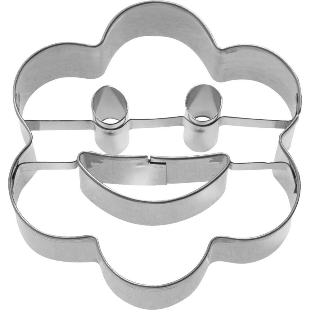 WESTMARK Ausstecher Rosette Smile 2D 6,5 cm aus Edelstahl