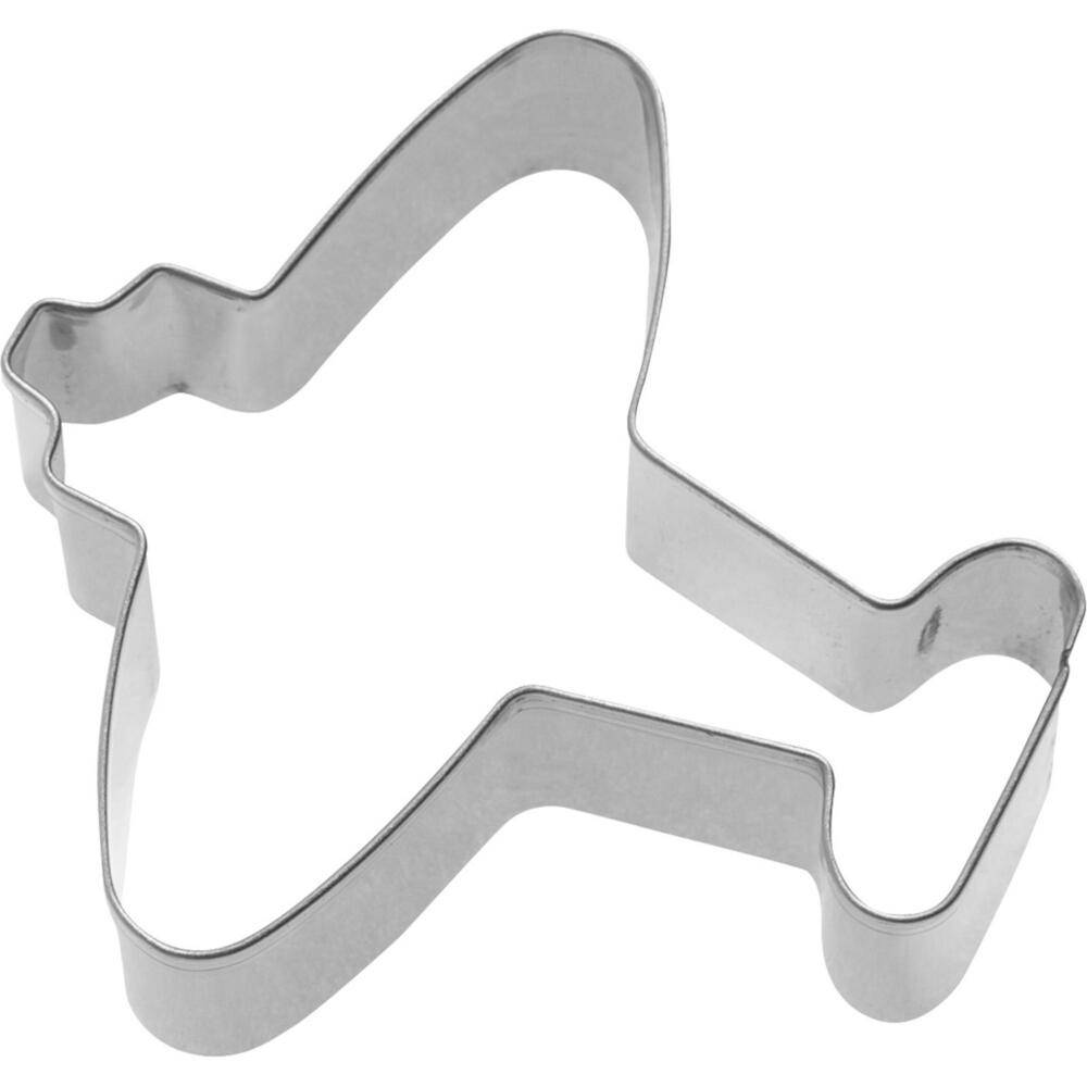 WESTMARK Ausstecher Flugzeug 6cm aus Edelstahl
