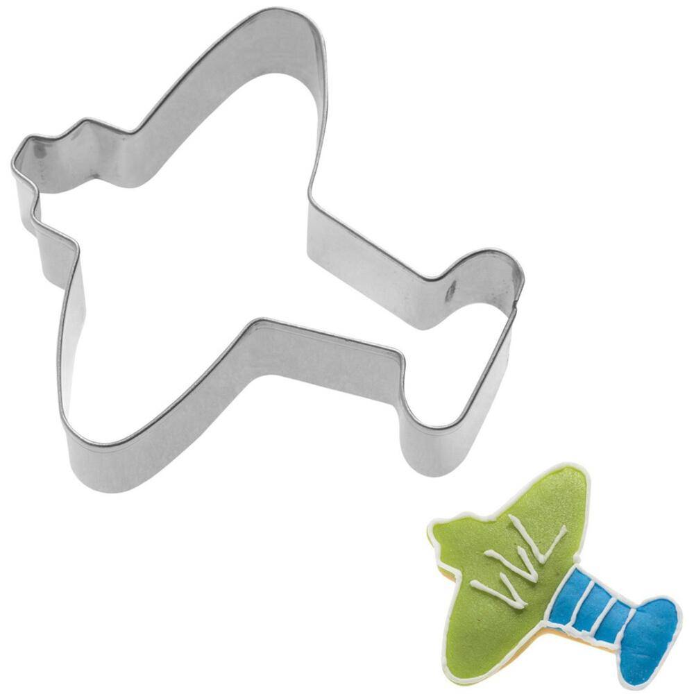 WESTMARK Ausstecher Flugzeug 6cm aus Edelstahl
