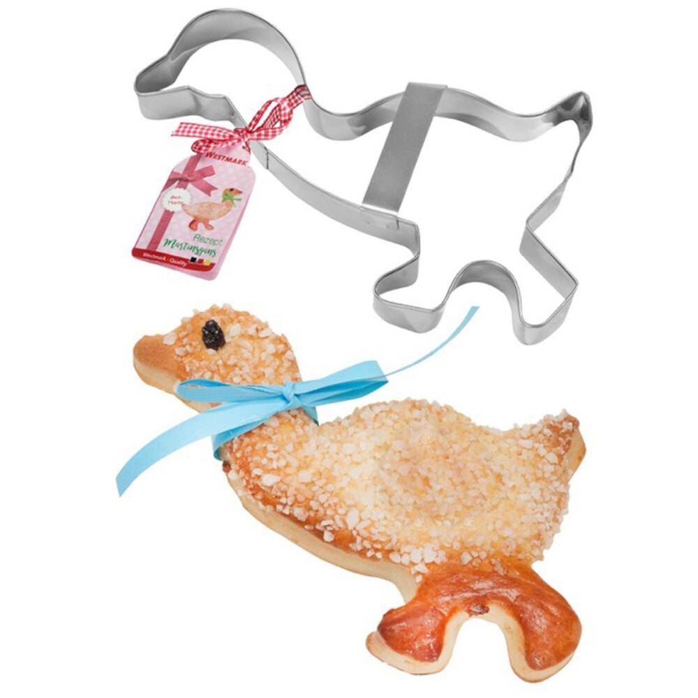 WESTMARK Ausstechform Martinsgans 18 cm aus Edelstahl