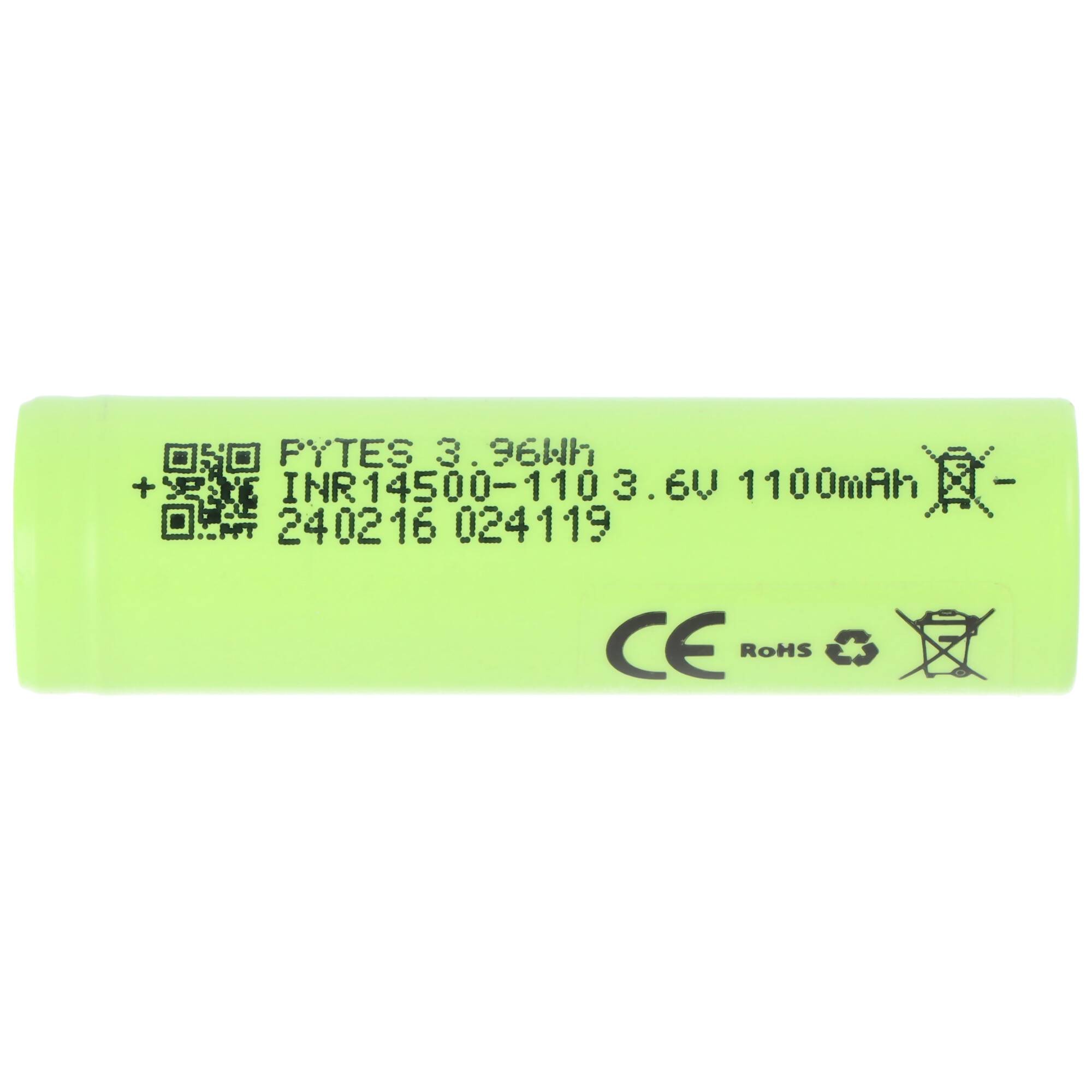 Akku kompatibel für Oral-B Akku Li-Ion UR14500AC passend für Braun iO 6, 7, 8, 9, 10, 3,7 Volt