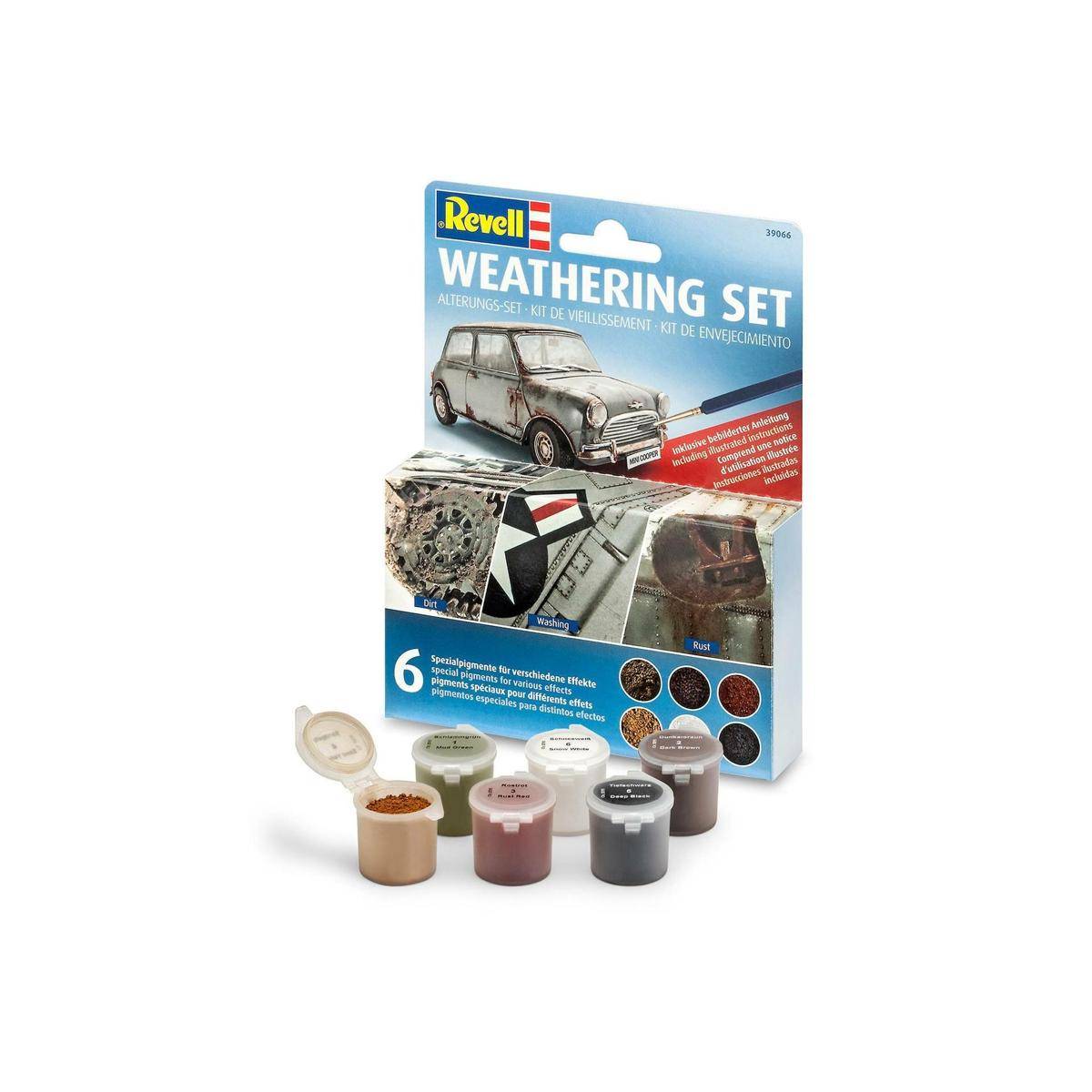 Weathering Set (6 Pigmente)