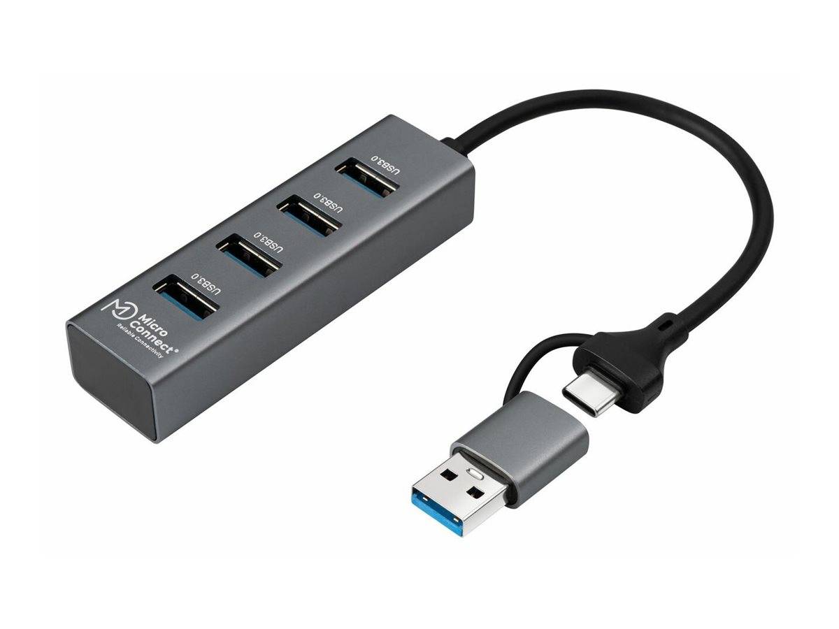 MicroConnect - Hub - 4 x USB 3.2 Gen 1 - Desktop