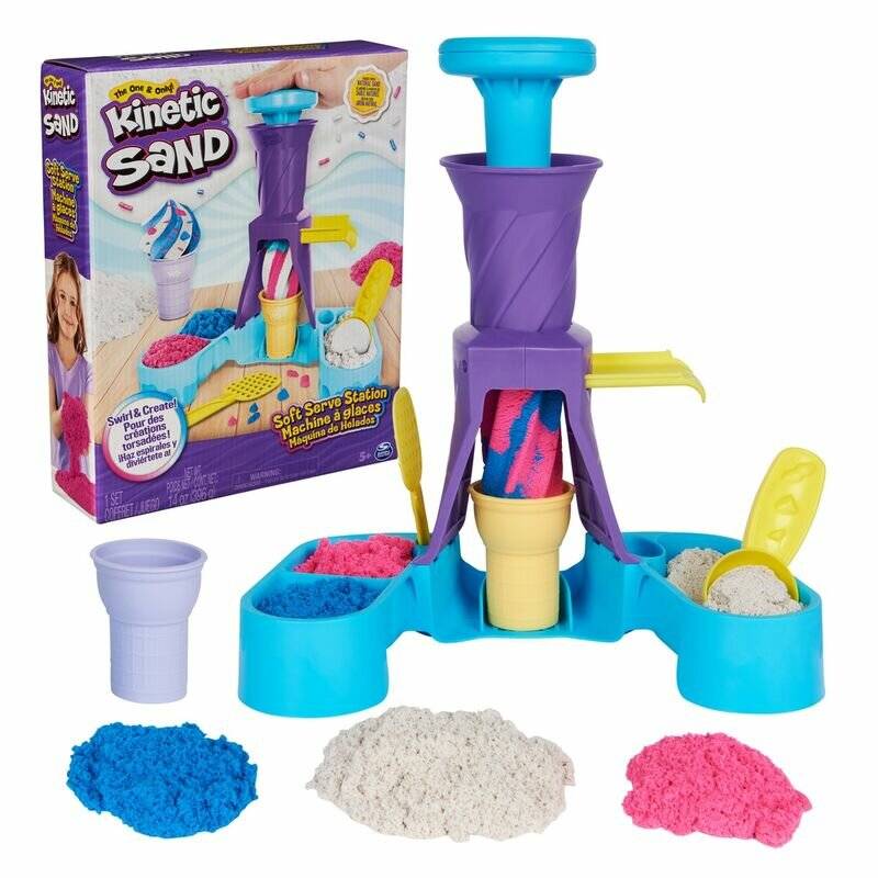 Kinetic Sand Spiel-Set Eiscreme-Station