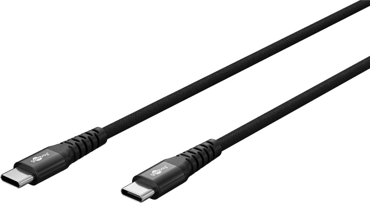 Goobay USB-CTextilkabel supersoft 73952