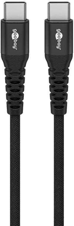 GOOBAY USB-C Kabel 73952 3m schwarz supersoft