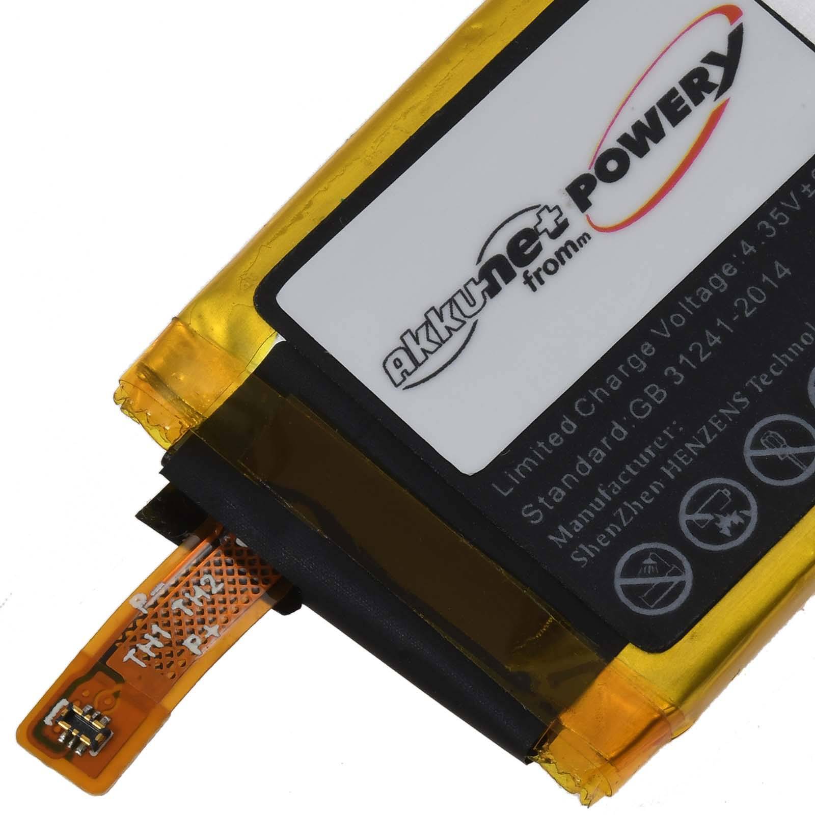 Powery Akku fkompatibel mit Fossil Typ APP00277, 3,8V, Li-Polymer