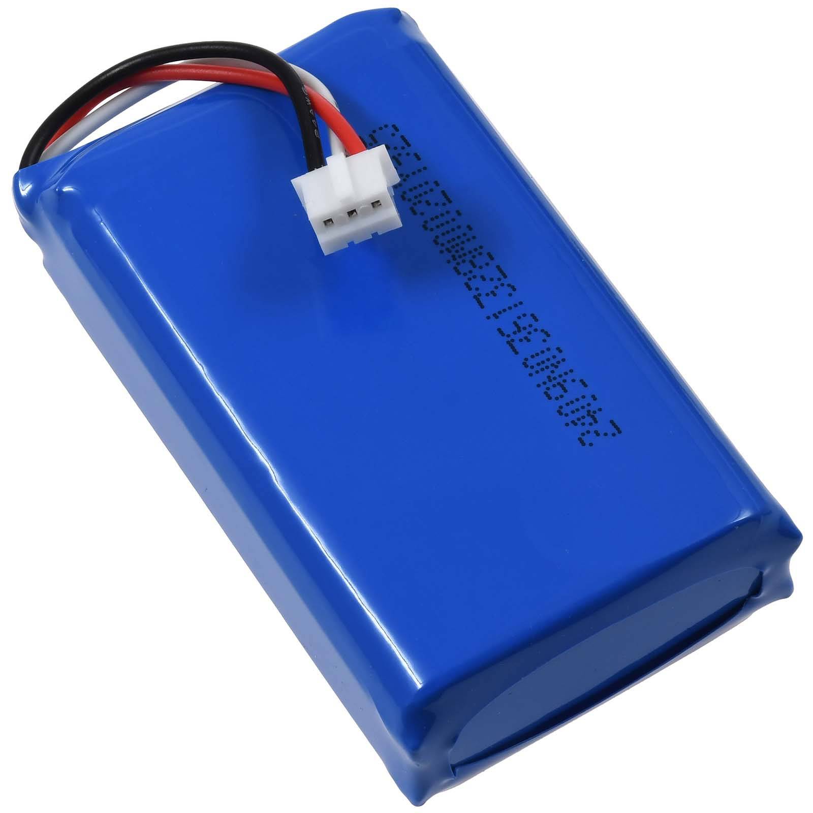 Powery Akku für Abus FUAA50600 Funk-Alarmanlage, 7,4V, Li-Polymer