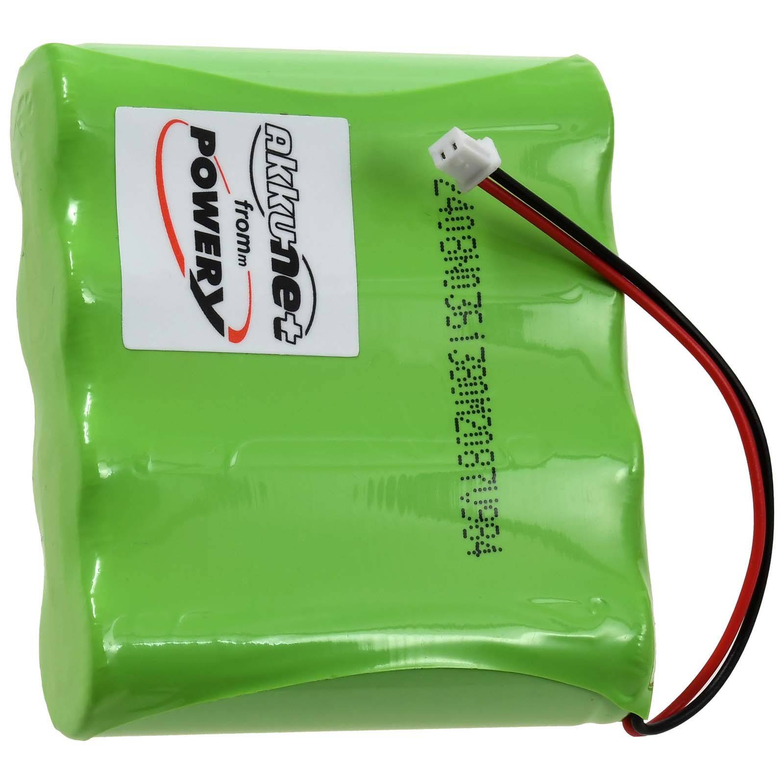 Powery Akku für Alarmanlage Signalverstärker Jablotron JA-100 / Typ BAT-4V8-N900, 4,8V, NiMH