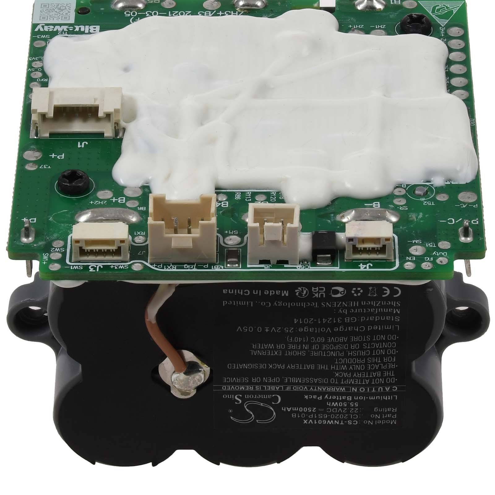 Powery Akku passend für Hand-Staubsauger Tineco iFloor 2.0 Slim Typ CL2020-6S1P-01B, 22,2V, Li-Ion