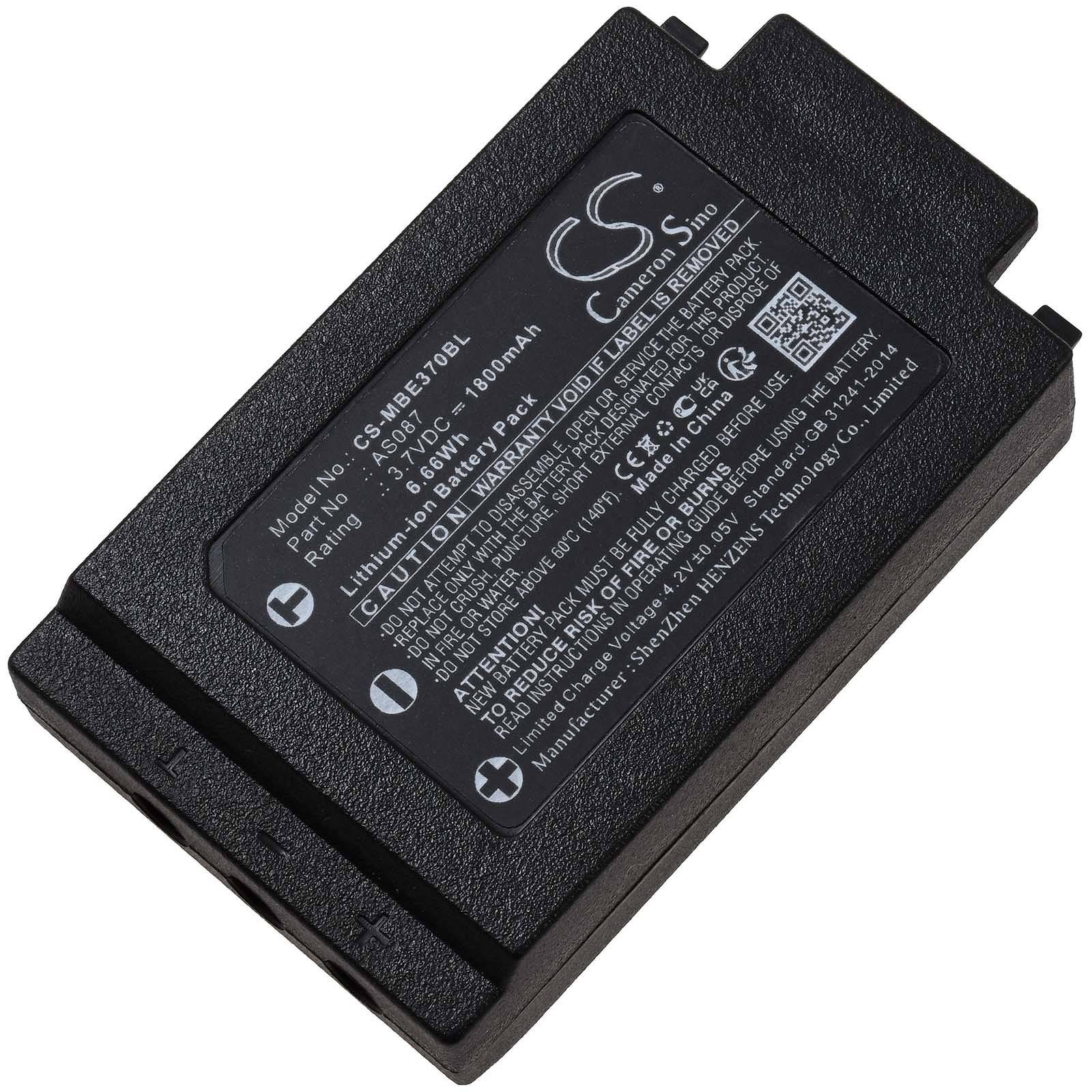 Powery Akku kompatibel mit IMET Typ BE3700, 3,7V, Li-Ion