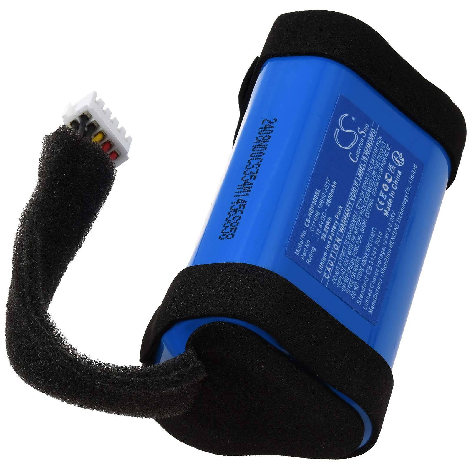 Powery Akku kompatibel mit Harman/Kardon Typ C1146B-18650-3S1P, 10,8V, Li-Ion