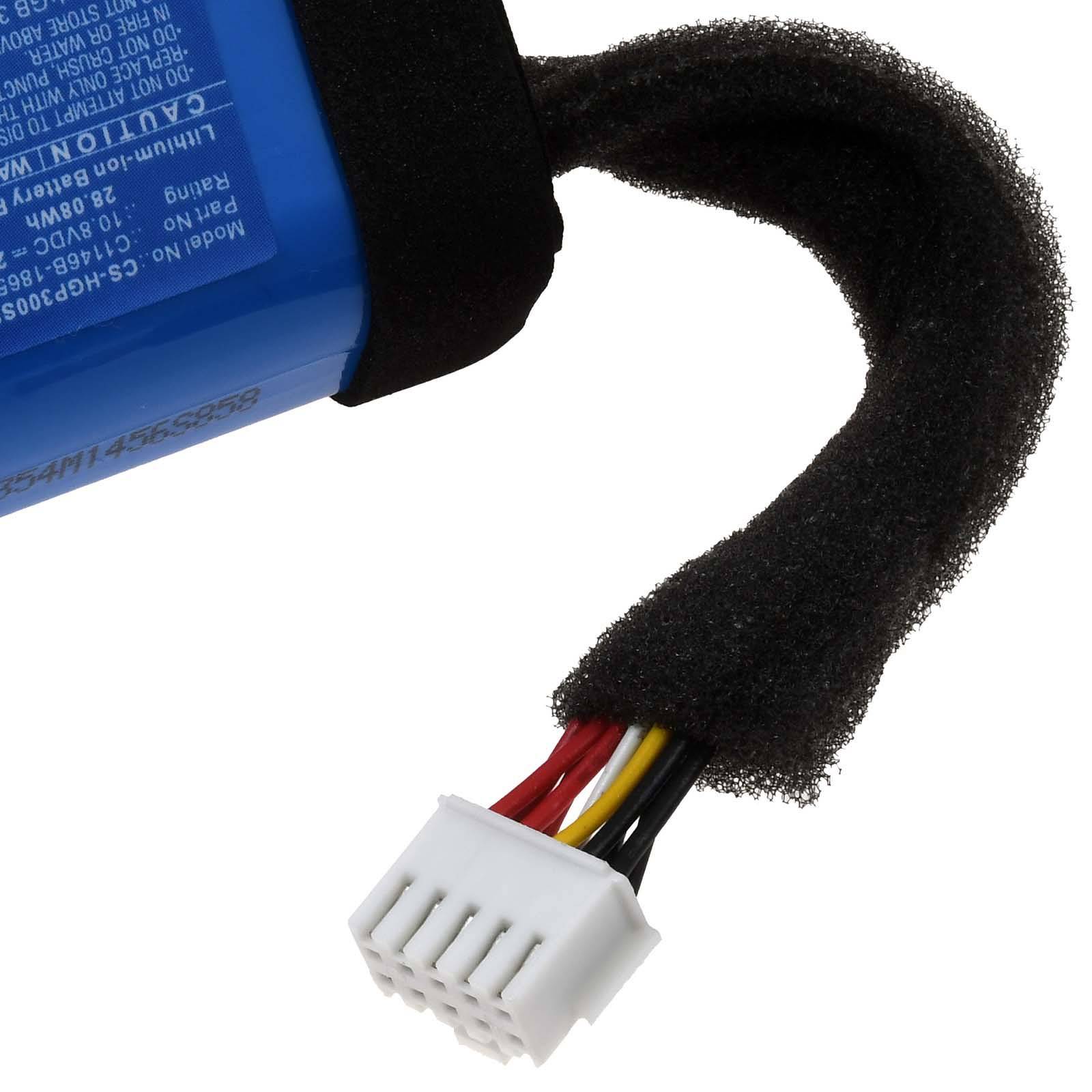 Powery Akku kompatibel mit Harman/Kardon Typ C1146B-18650-3S1P, 10,8V, Li-Ion