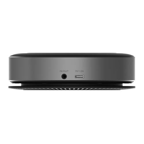 KRAMER K-SPEAK - Omnidirektionales Speakerphone (360° Tonaufnahme | Bluetooth | AUX | USB-C)