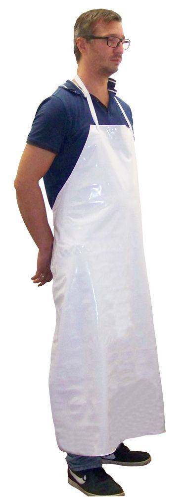 Berger & Schröter | Zerlegeschürze aus TPU 31022, abwaschbar, mit Nacken und Seitenbändern