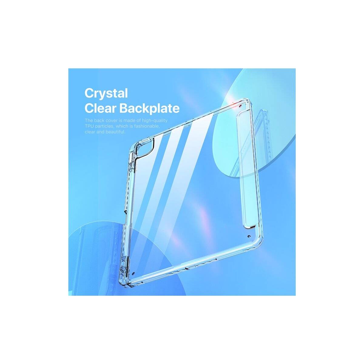 Tablet-Hülle mit Stifthalter & Auto Sleep Wake kompatibel mit iPad Air 11" 2025 Schwarz