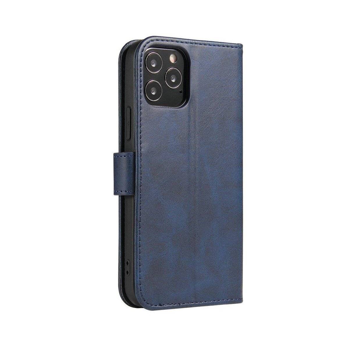 Premium Magnet Case Hülle Standfunktion Zubehör für Samsung Galaxy A53 Blau