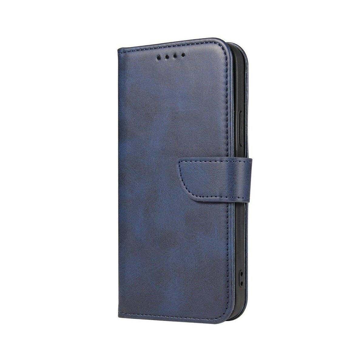 Premium Magnet Case Hülle Standfunktion Zubehör für Samsung Galaxy A53 Blau