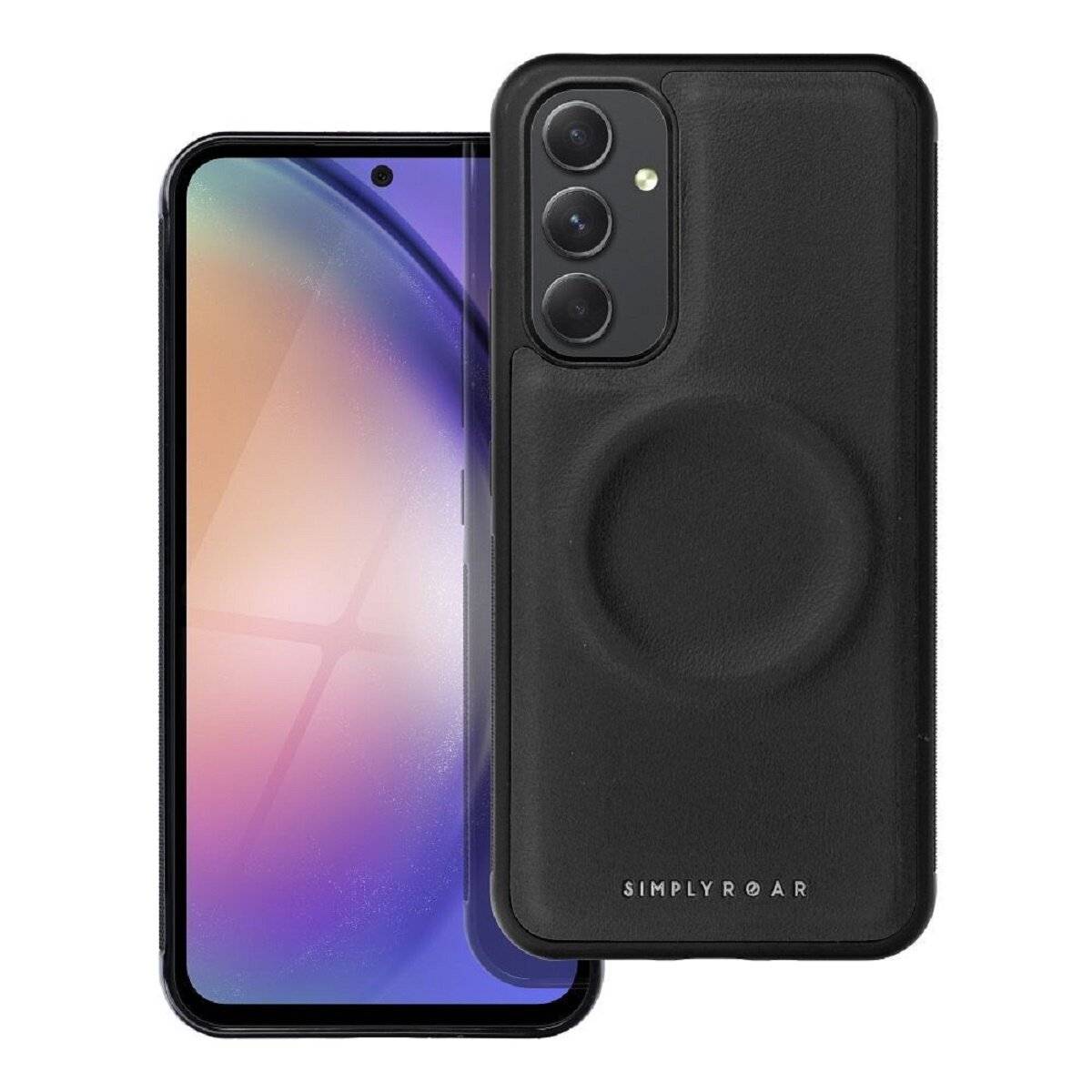 Roar Mag Morning Case Handyhülle für Samsung Galaxy A54 Schwarz