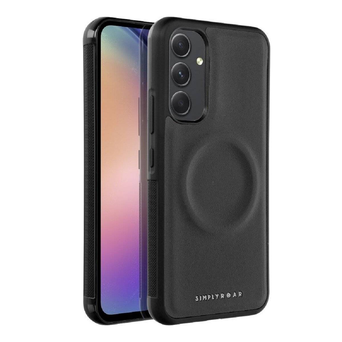 Roar Mag Morning Case Handyhülle für Samsung Galaxy A54 Schwarz