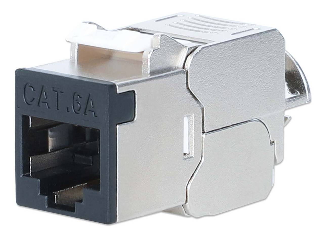 INTELLINET Cat6a 10G STP Keystone-Modul schwarz