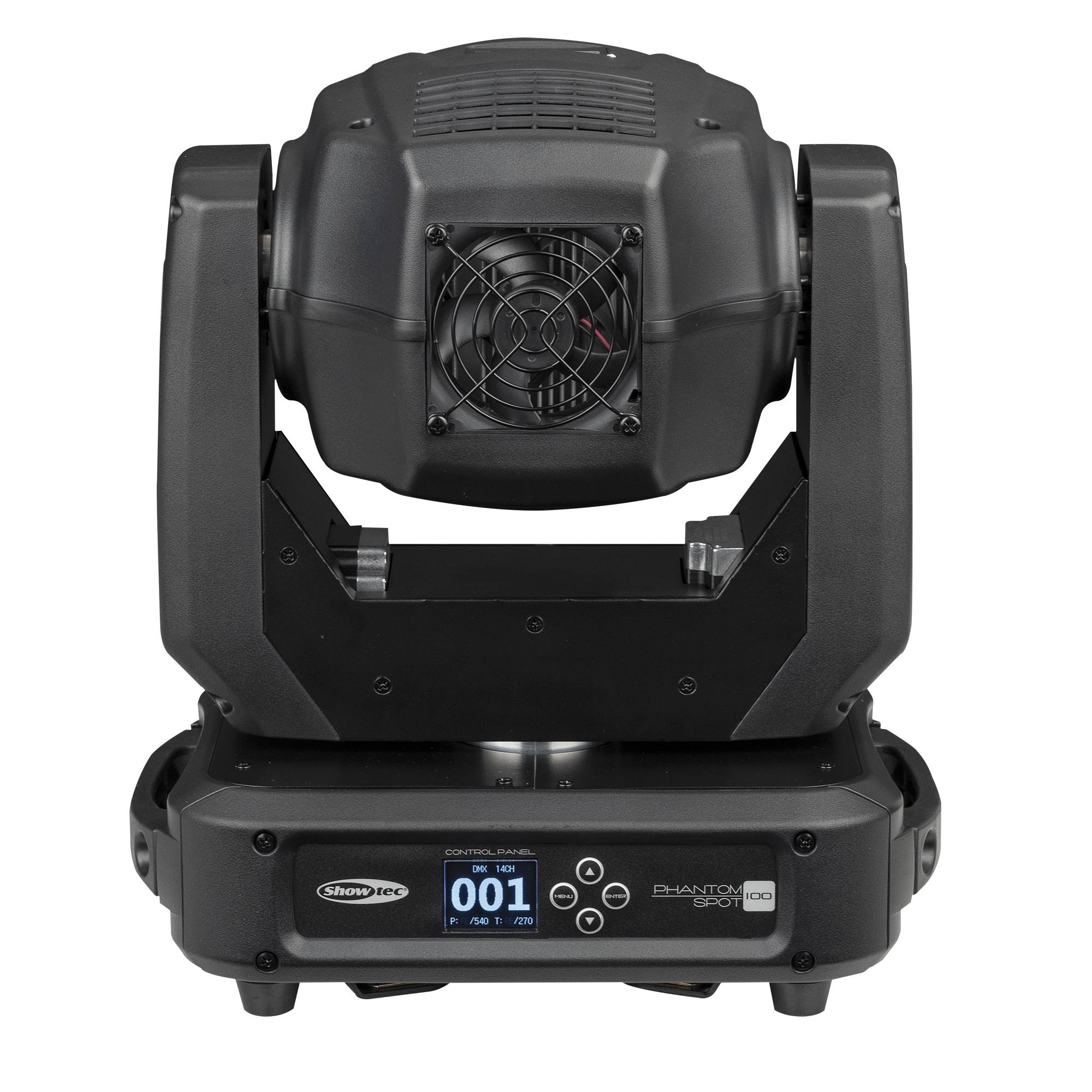 Showtec Phantom 100 Spot Kompakter 100 W LED Spot-Moving Head