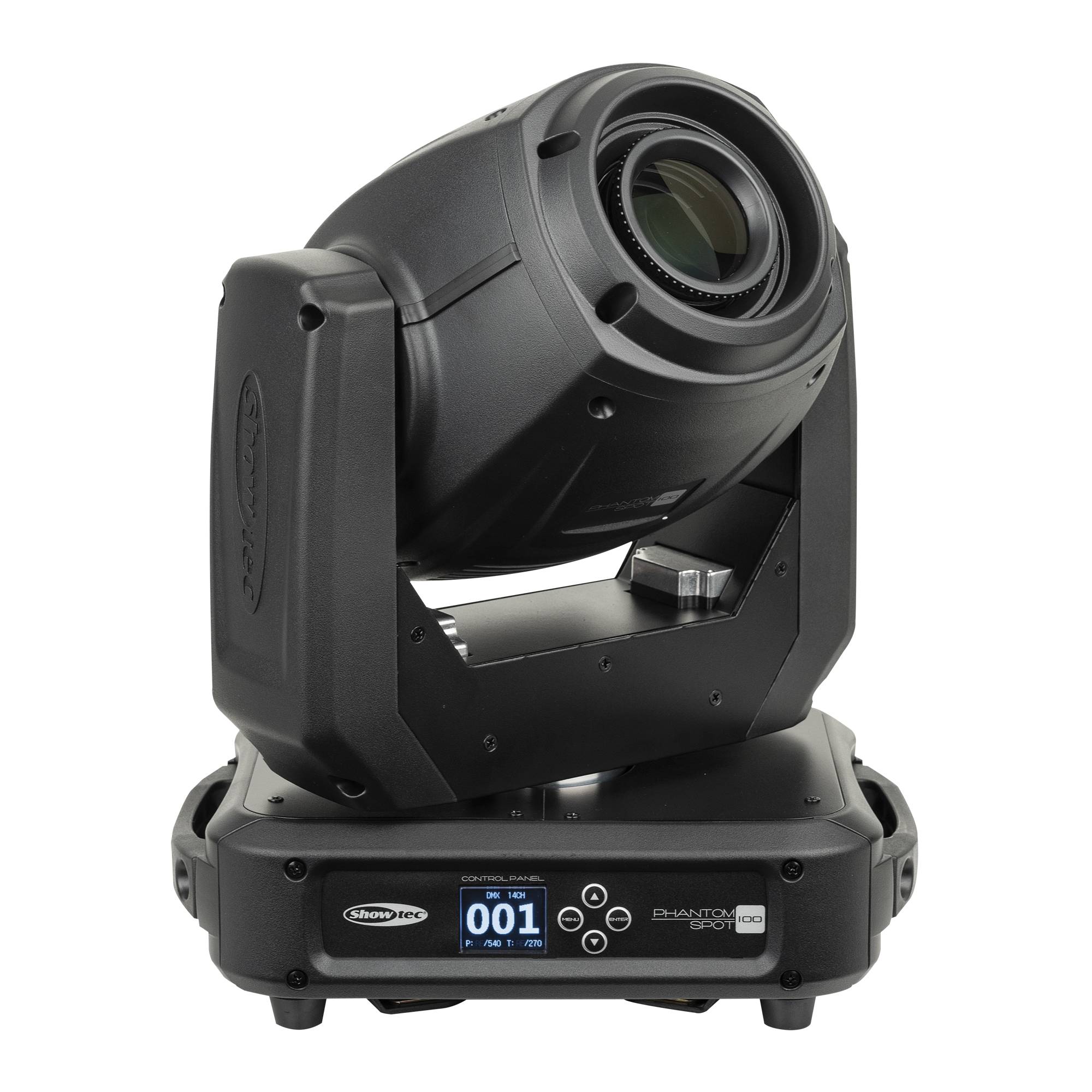 Showtec Phantom 100 Spot Kompakter 100 W LED Spot-Moving Head