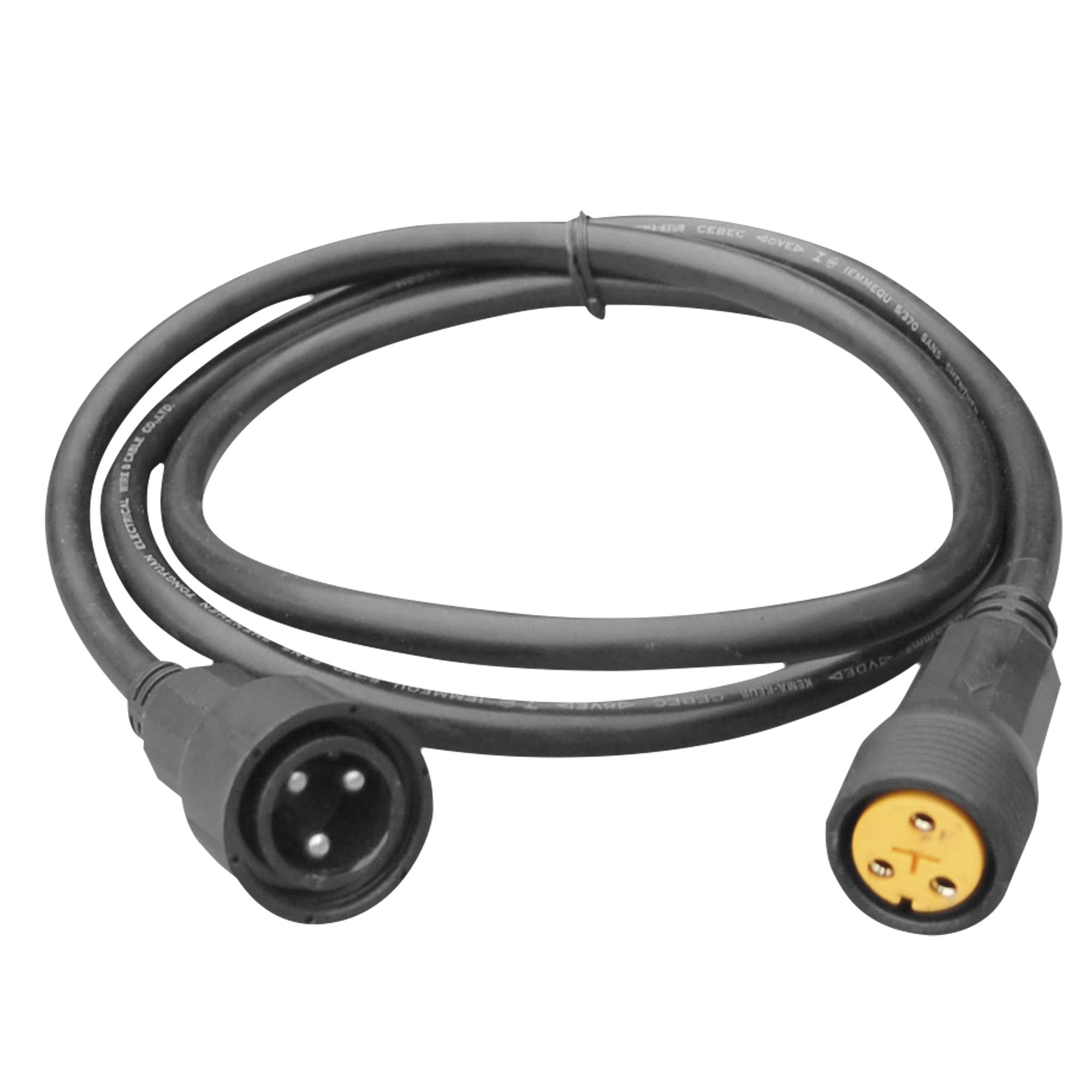 Showtec IP65 Power Extension Cable for Spectral Series Staub- und spritzwassergeschütztes Verlängerungskabel - 1,5 m